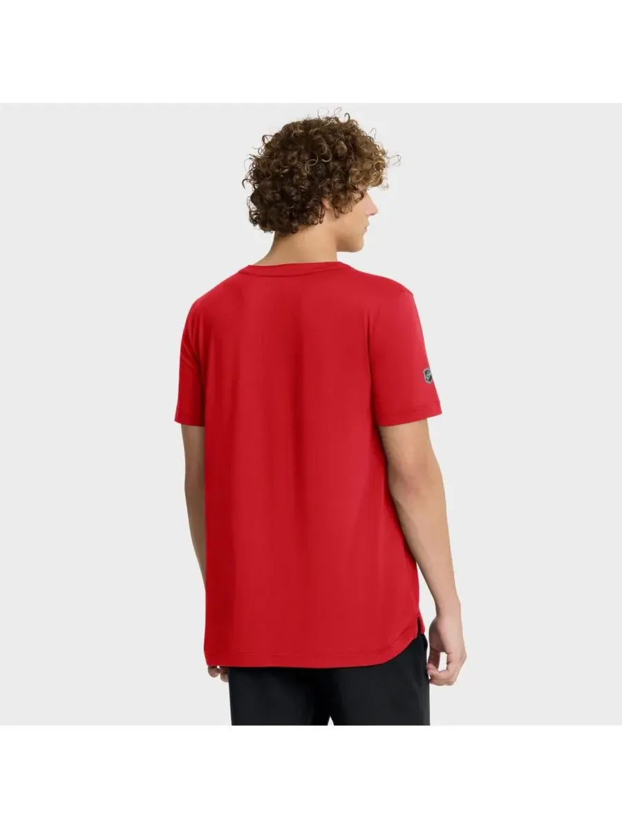 Fanatics Мужская красная футболка Chicago Blackhawks Authentic Pro Centennial Rink Tech — изображение 2 из 3, красный