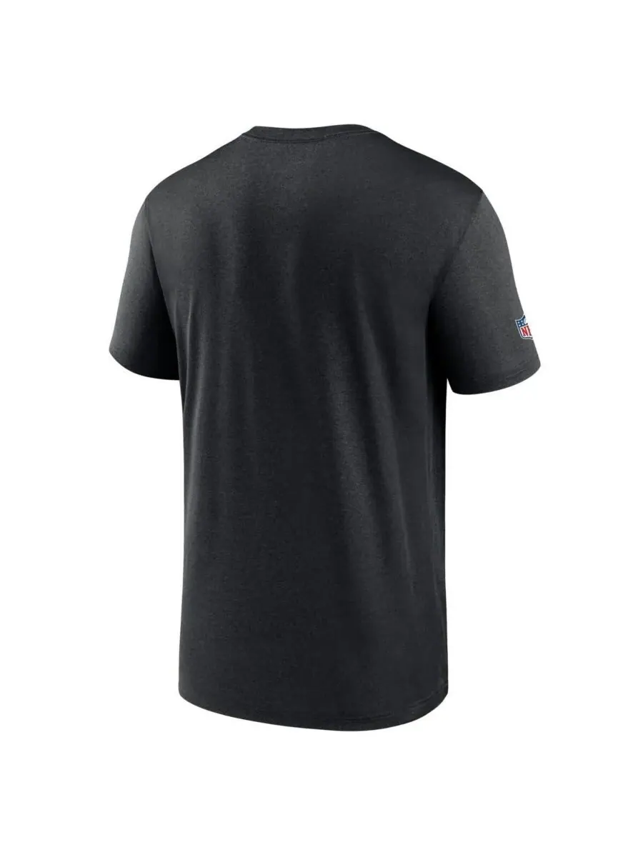 Nike Мужская черная футболка Atlanta Falcons Sideline Alt Pack с небольшим логотипом Legend — изображение 3 из 3, черный