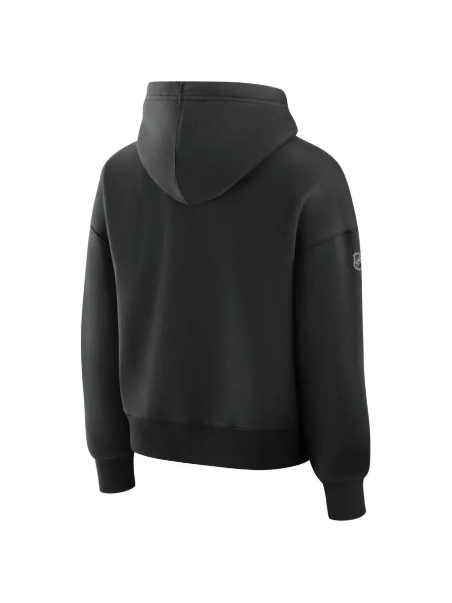 Fanatics Женская черная толстовка с капюшоном Vegas Golden Knights Authentic Pro Primary Pullover — изображение 3 из 3