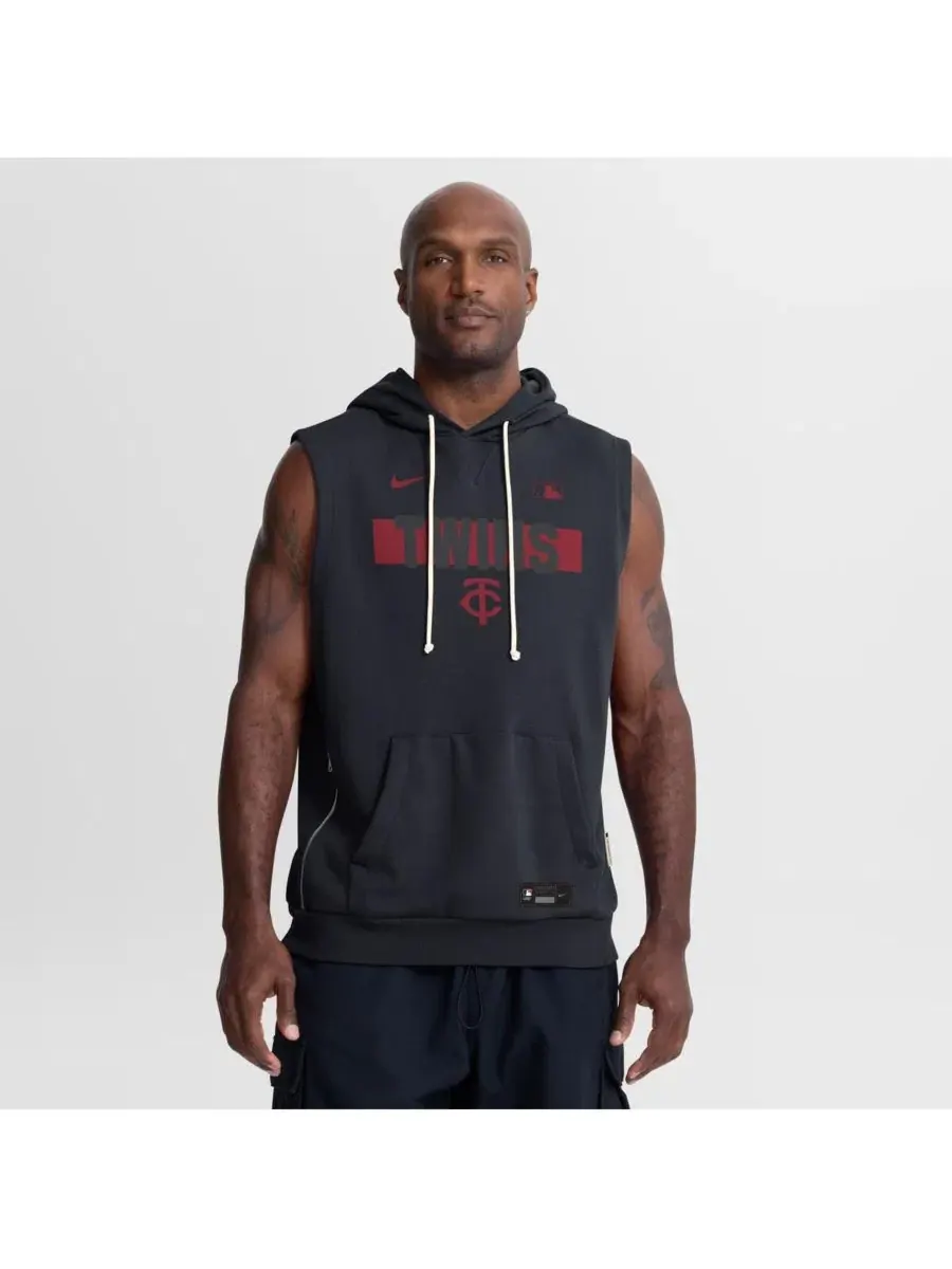 Худи без рукавов Nike Minnesota Twins Standard Issue Dri-FIT