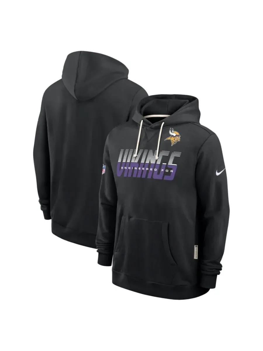 Толстовка с капюшоном с флисовой подкладкой и технологией Dri-FIT, Minnesota Vikings Nike