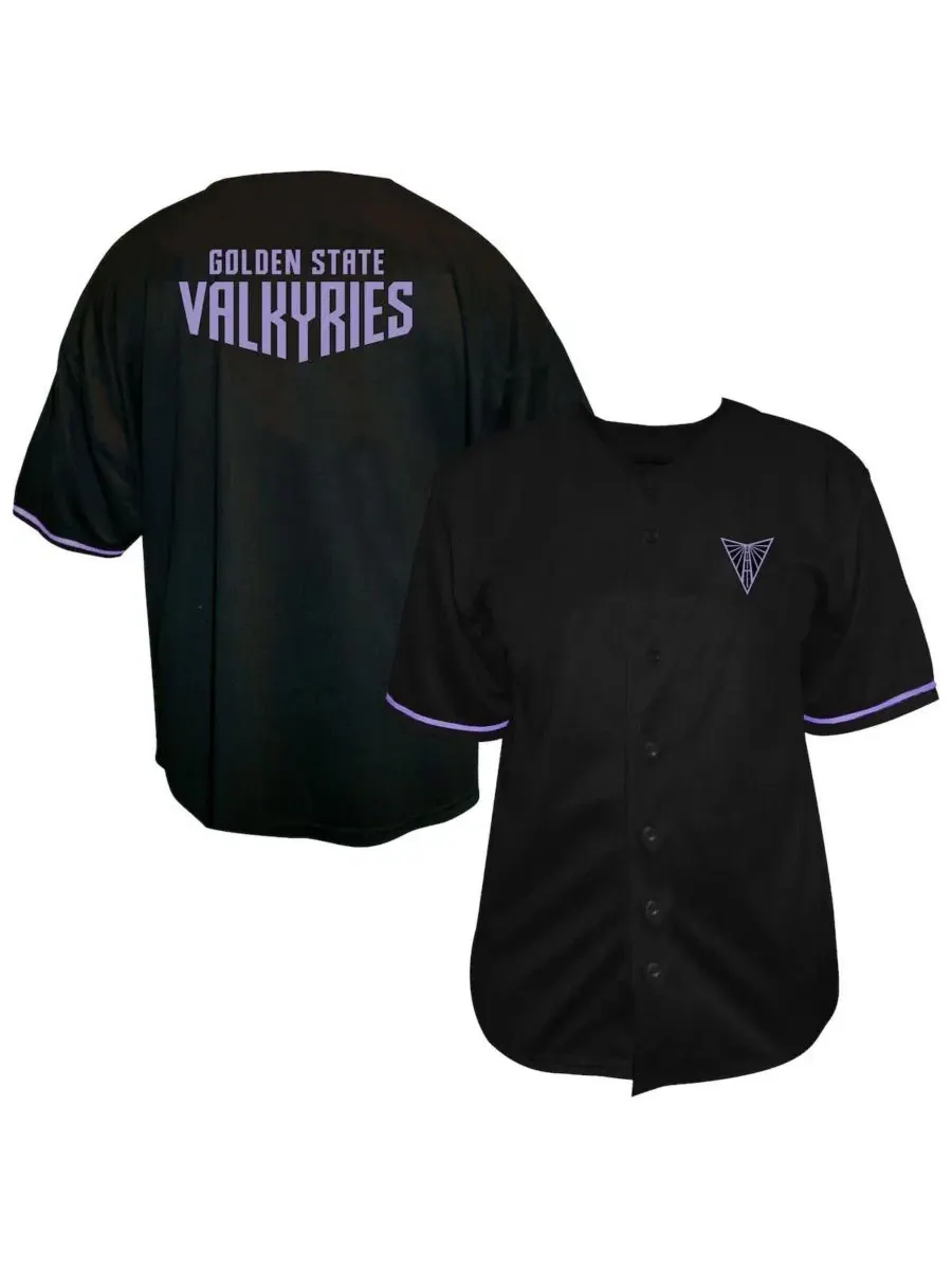 Футболка-поло Fanatics Golden State Valkyries Full-Button Fashion Jersey