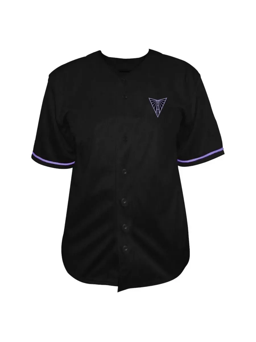 Футболка-поло Fanatics Golden State Valkyries Full-Button Fashion Jersey — изображение 2 из 3, черный