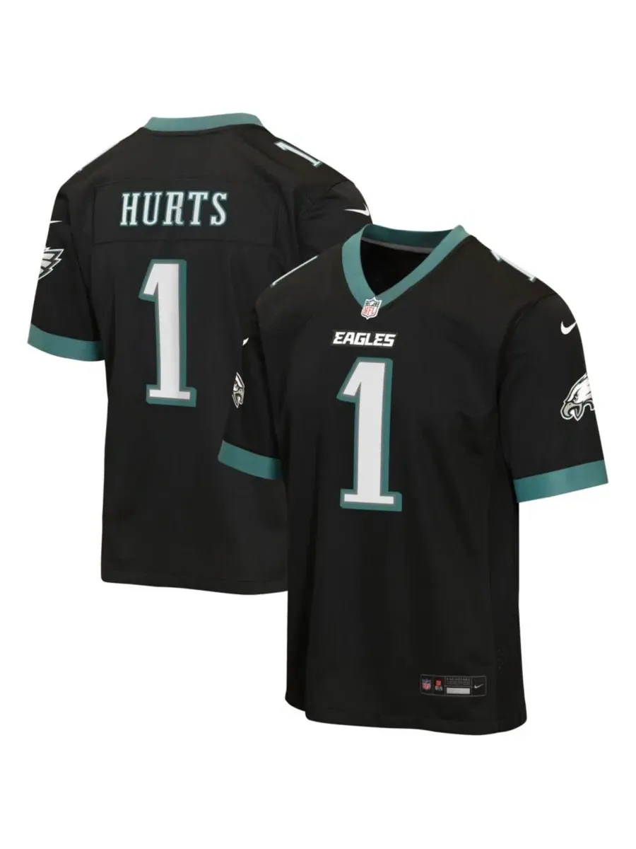 Детская футболка-джерси Nike Philadelphia Eagles Alternate с принтом, Jalen Hurts