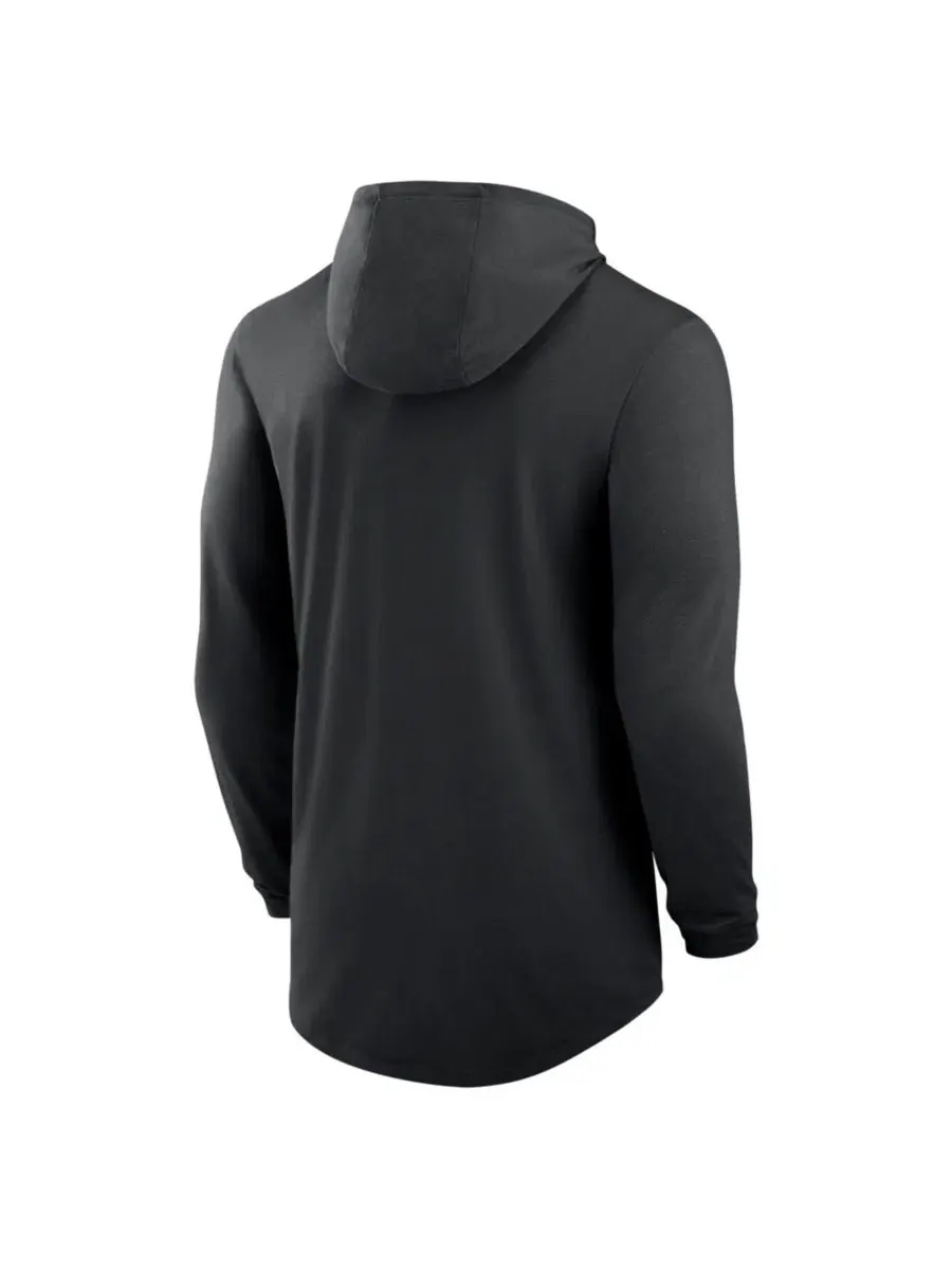 Худи с капюшоном и длинным рукавом с принтом Army Black Knights Classic Collection Nike — изображение 3 из 3, черный