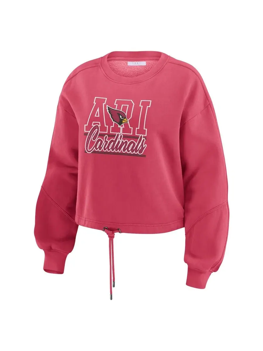 Комплект из футера с длинным рукавом и шортами WEAR by Erin Andrews — изображение 2 из 5, красный
