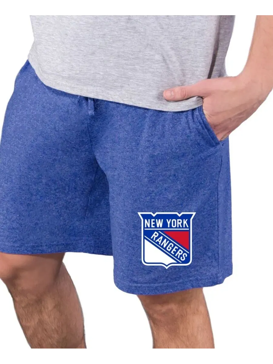 Шорты с принтом New York Rangers Quest Knit Jam Concepts Sport