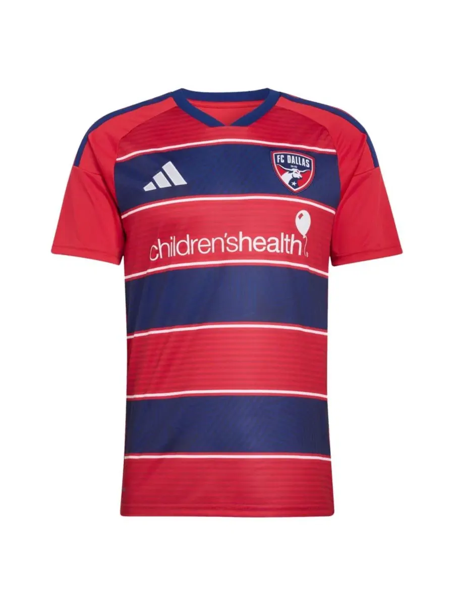 Футболка с коротким рукавом Petar Musa Red FC Dallas 2026 DNA Kit Replica Jersey adidas — изображение 2 из 3, красный