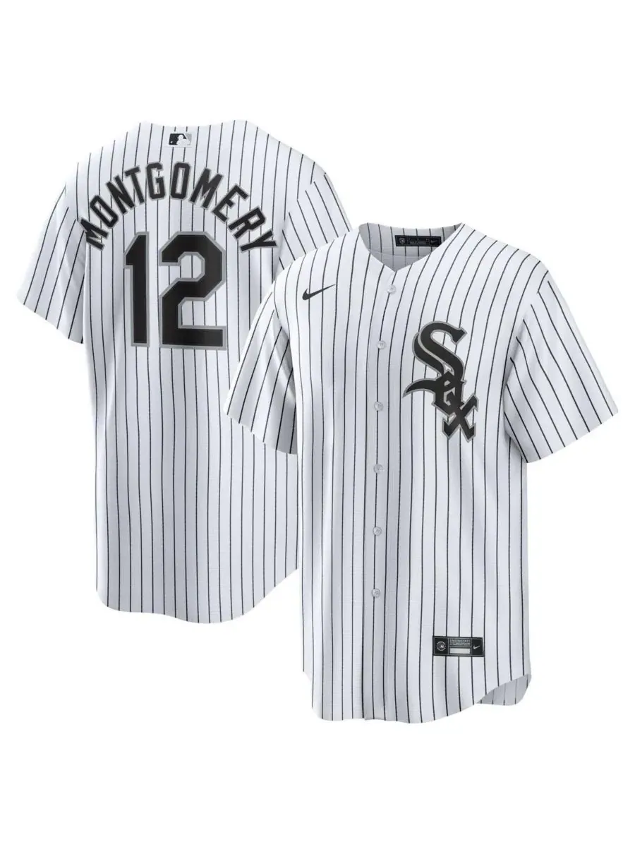 Мужская реплика джерси Colson Montgomery White Chicago White Sox Home Nike
