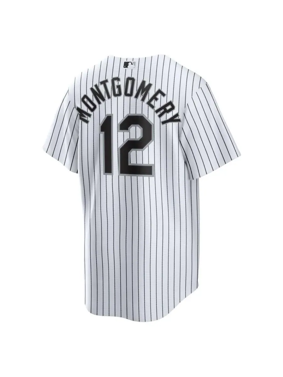 Мужская реплика джерси Colson Montgomery White Chicago White Sox Home Nike — изображение 3 из 3, белый