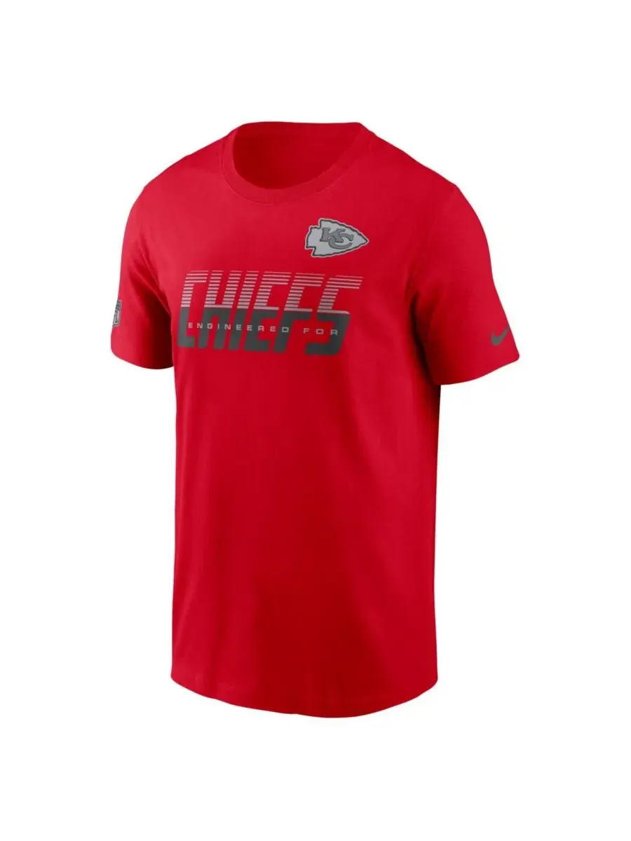 Футболка с коротким рукавом Nike Kansas City Chiefs Sideline Dri-FIT