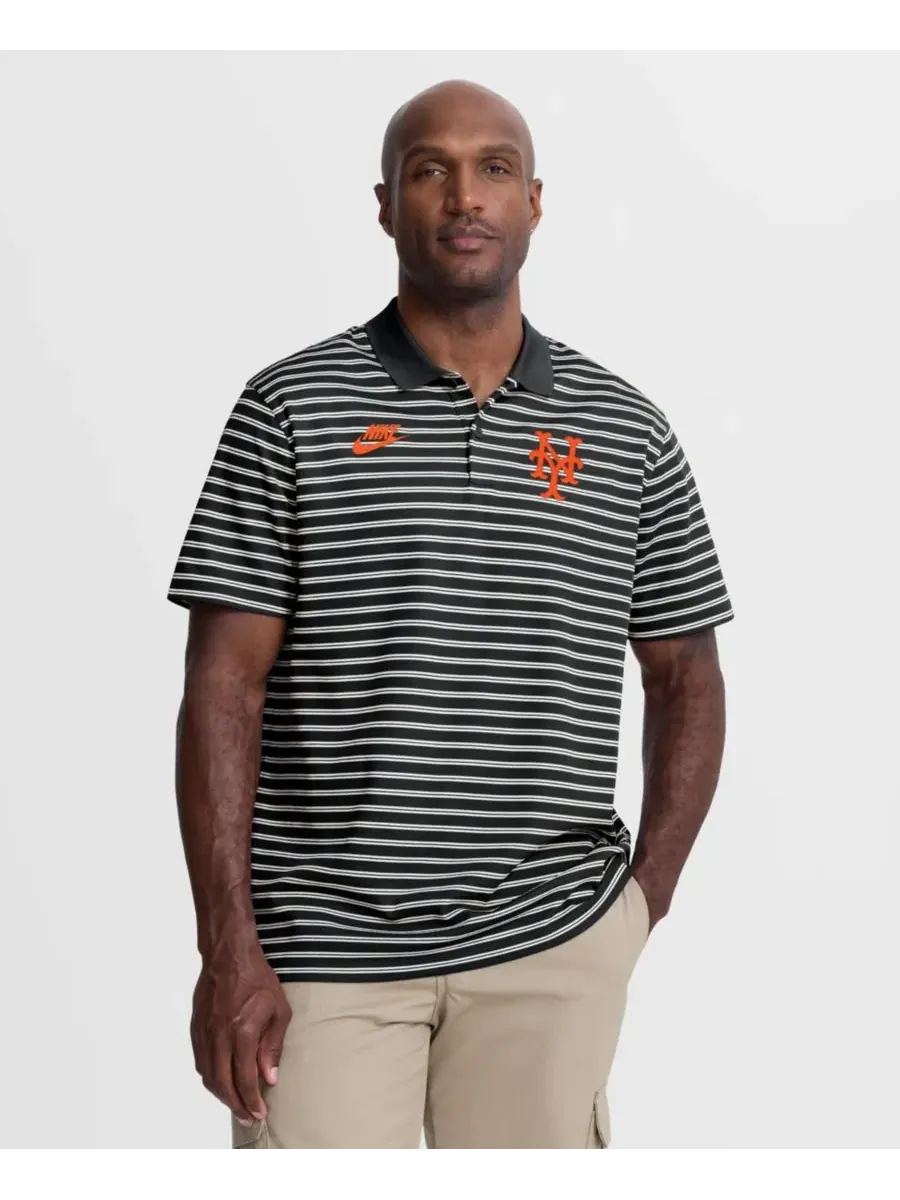 Мужское поло с принтом Cooperstown Collection Dri-FIT Victory Striped Nike