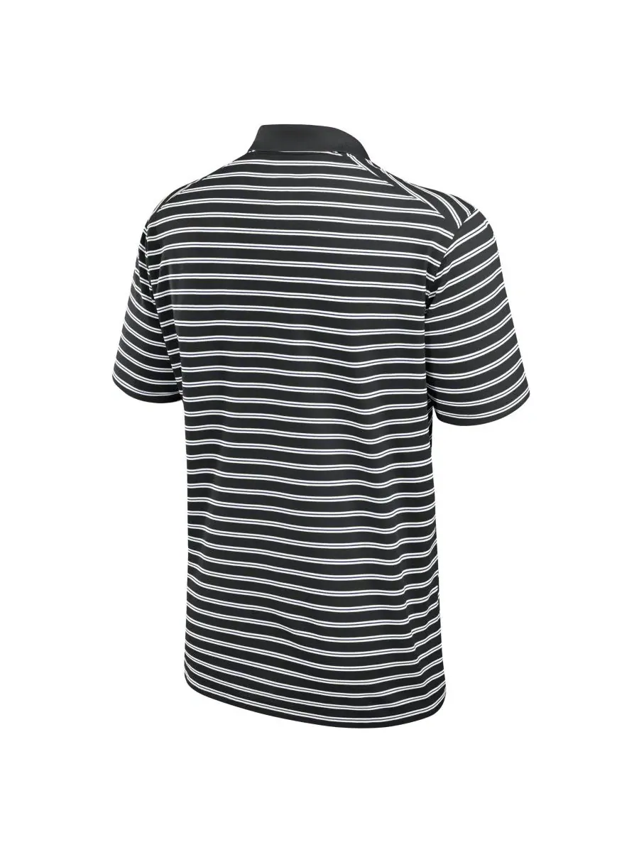 Мужское поло с принтом Cooperstown Collection Dri-FIT Victory Striped Nike — изображение 3 из 5, черный кремовый