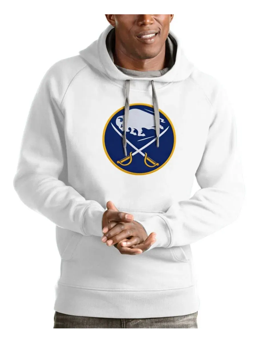 Худи с вышитым логотипом Buffalo Sabres Antigua