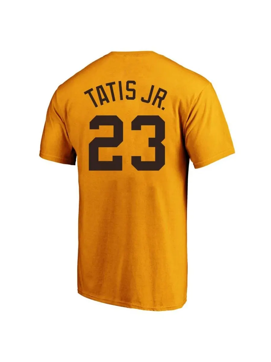 Футболка с длинным рукавом Fernando Tatis Jr. Gold Fanatics — изображение 3 из 3, золото