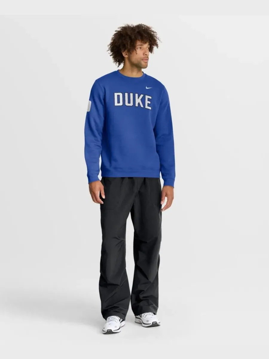 Свитшот с длинным рукавом, с аппликацией Nike — изображение 2 из 5, королевский