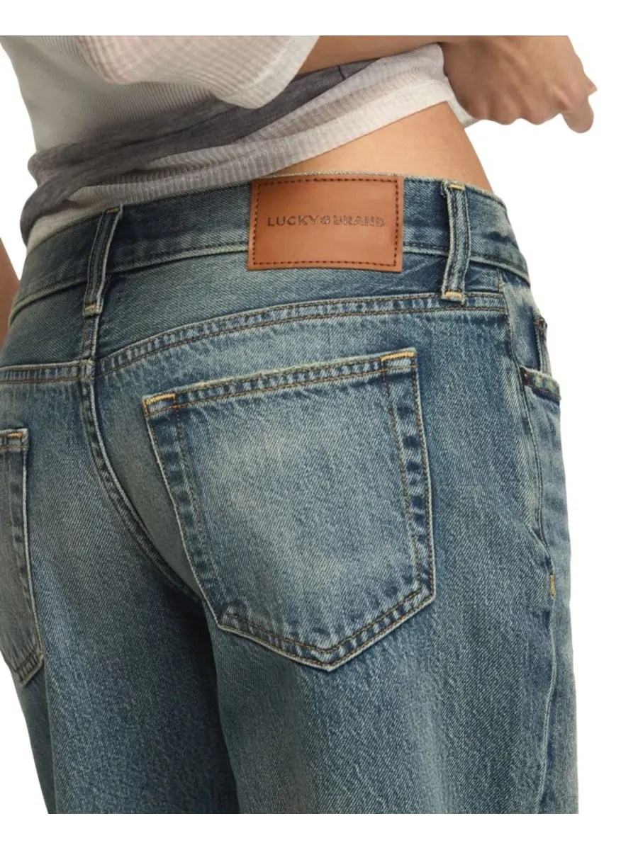 Джинсы свободного кроя с заниженной посадкой Lucky Brand, Get Low Wash — изображение 4 из 7