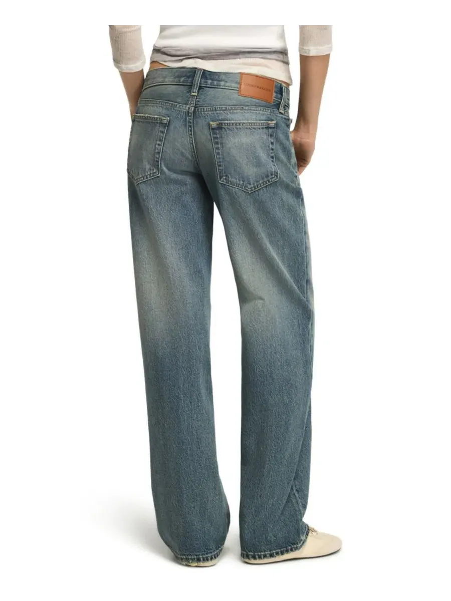 Джинсы свободного кроя с заниженной посадкой Lucky Brand, Get Low Wash — изображение 5 из 7