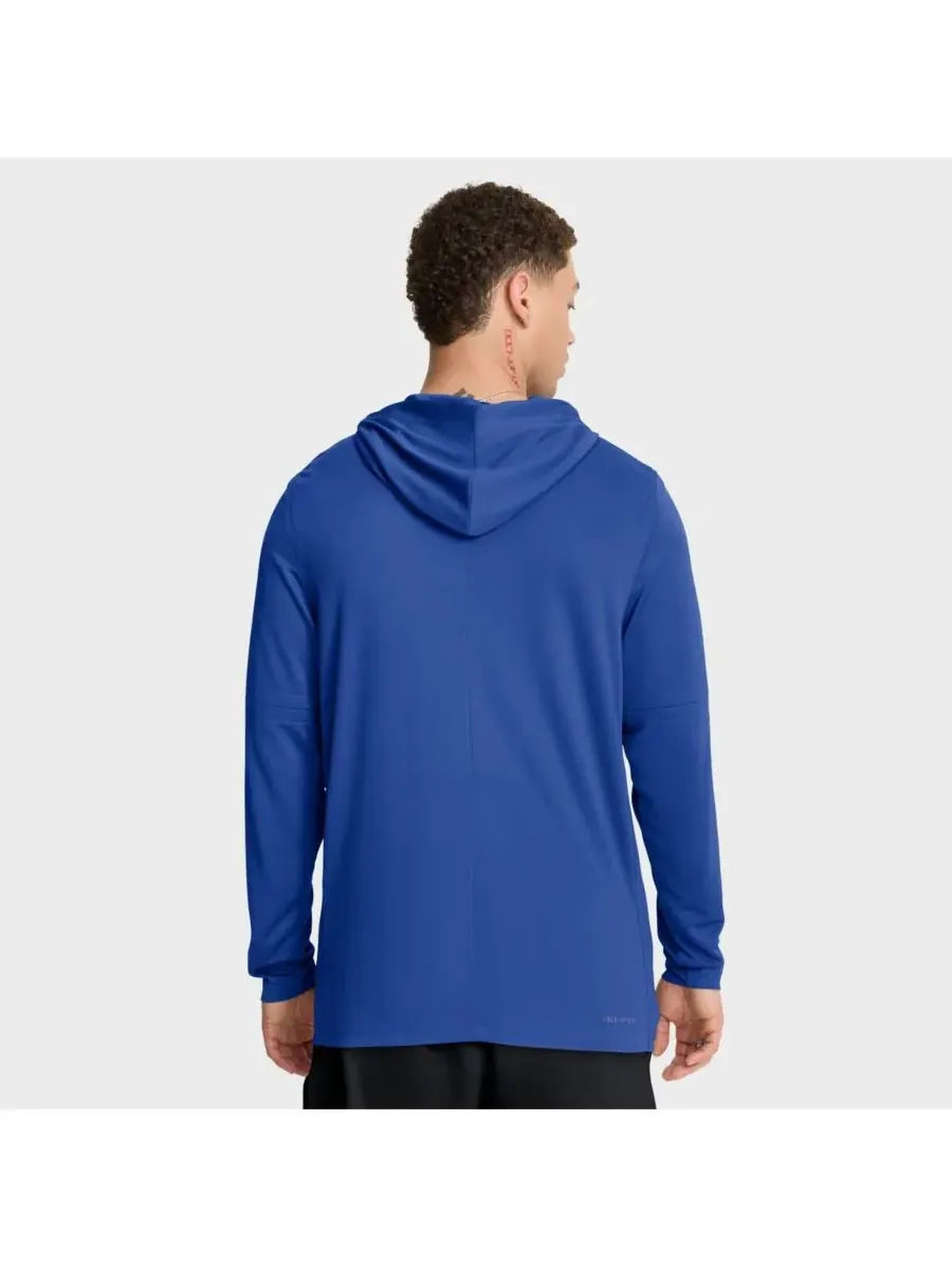 Мужская толстовка с длинным рукавом Royal Kentucky Wildcats 2025 Sideline Performance Nike — изображение 4 из 5, королевский