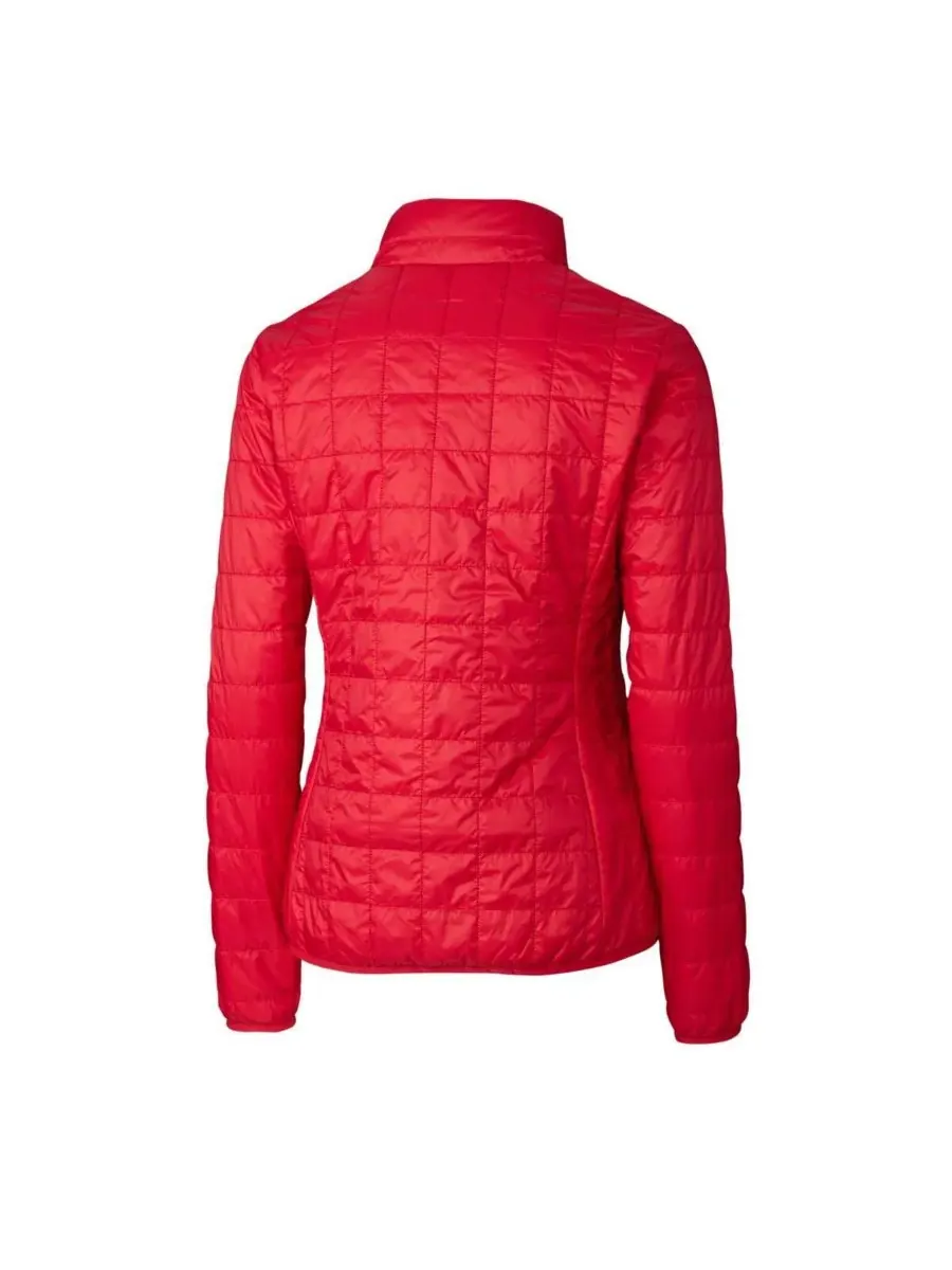 Cutter & Buck Женская красная пуховая куртка Kansas City Chiefs Rainier PrimaLoft Eco с утеплителем — изображение 2 из 3