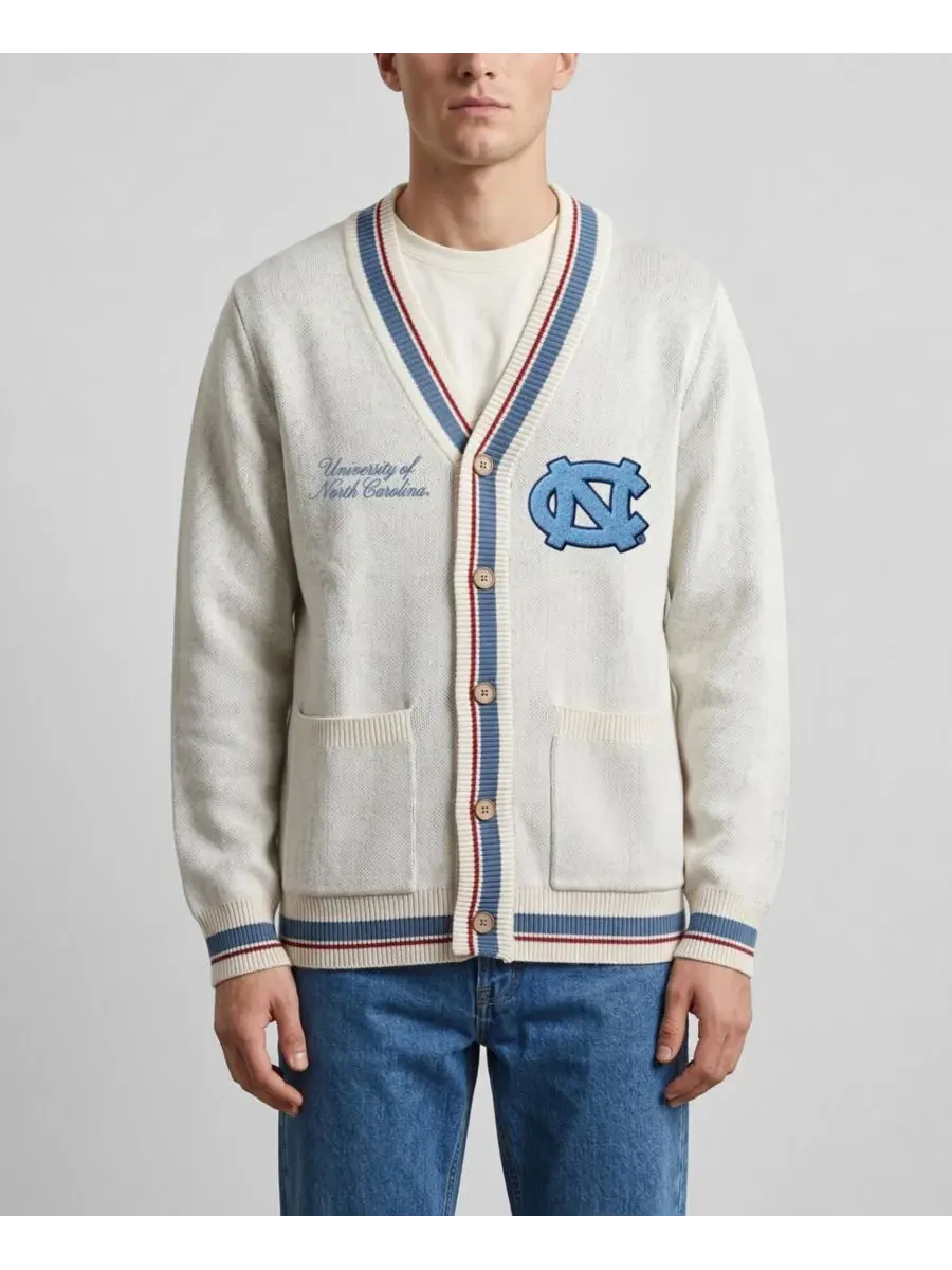 Кардиган на пуговицах с вышивкой Americana Striped Uscape Apparel