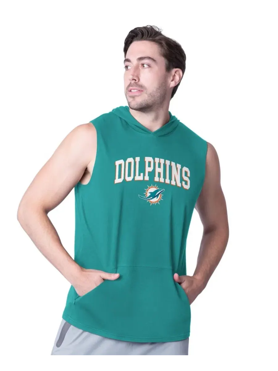 Мужской безрукавный худи с капюшоном Action Sleeveless Pullover Hoodie MSX by Michael Strahan
