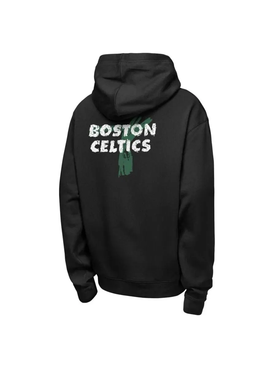 Худи Nike Boston Celtics с длинным рукавом — изображение 3 из 3, черный