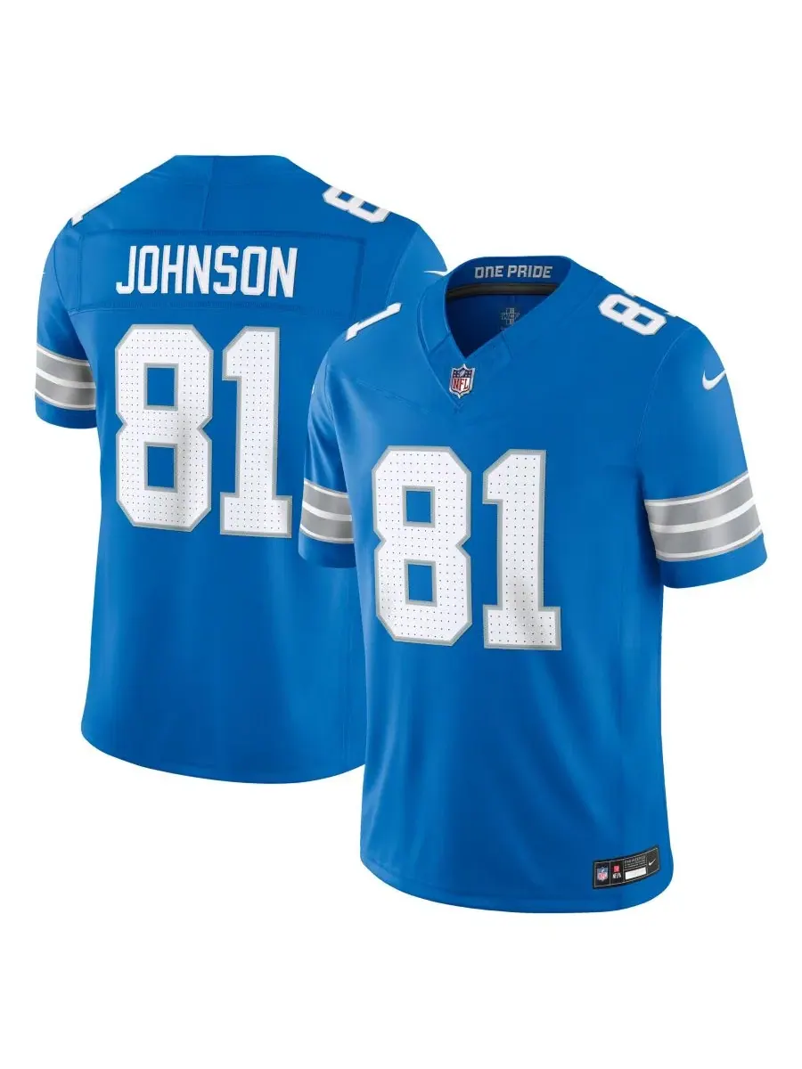Мужская футболка Calvin Johnson Vapor F.U.S.E. Stitched Limited Jersey Nike