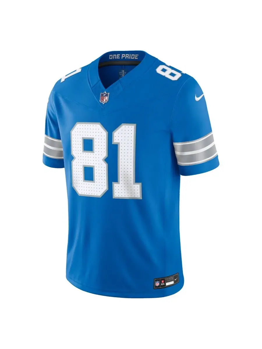 Мужская футболка Calvin Johnson Vapor F.U.S.E. Stitched Limited Jersey Nike — изображение 2 из 3, синий
