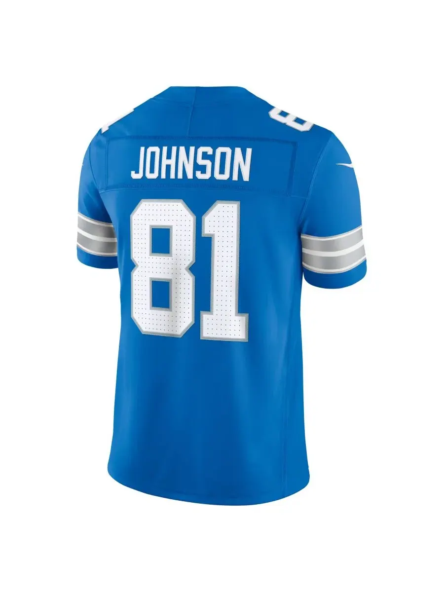 Мужская футболка Calvin Johnson Vapor F.U.S.E. Stitched Limited Jersey Nike — изображение 3 из 3, синий