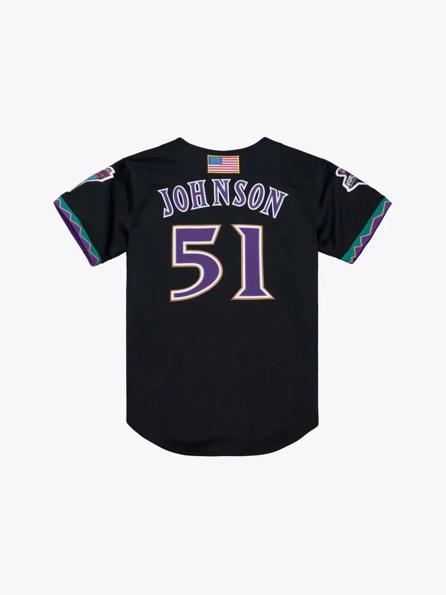 Бейсбольная джерси Randy Johnson 2001 Authentic Mitchell & Ness — изображение 2 из 4, черный