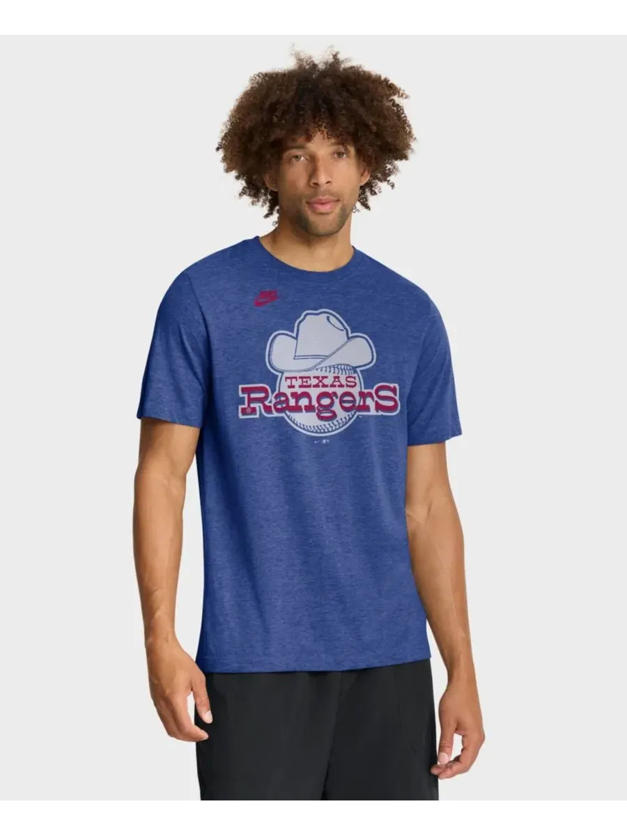 Футболка с длинным рукавом Cooperstown Logo Tri-Blend Nike