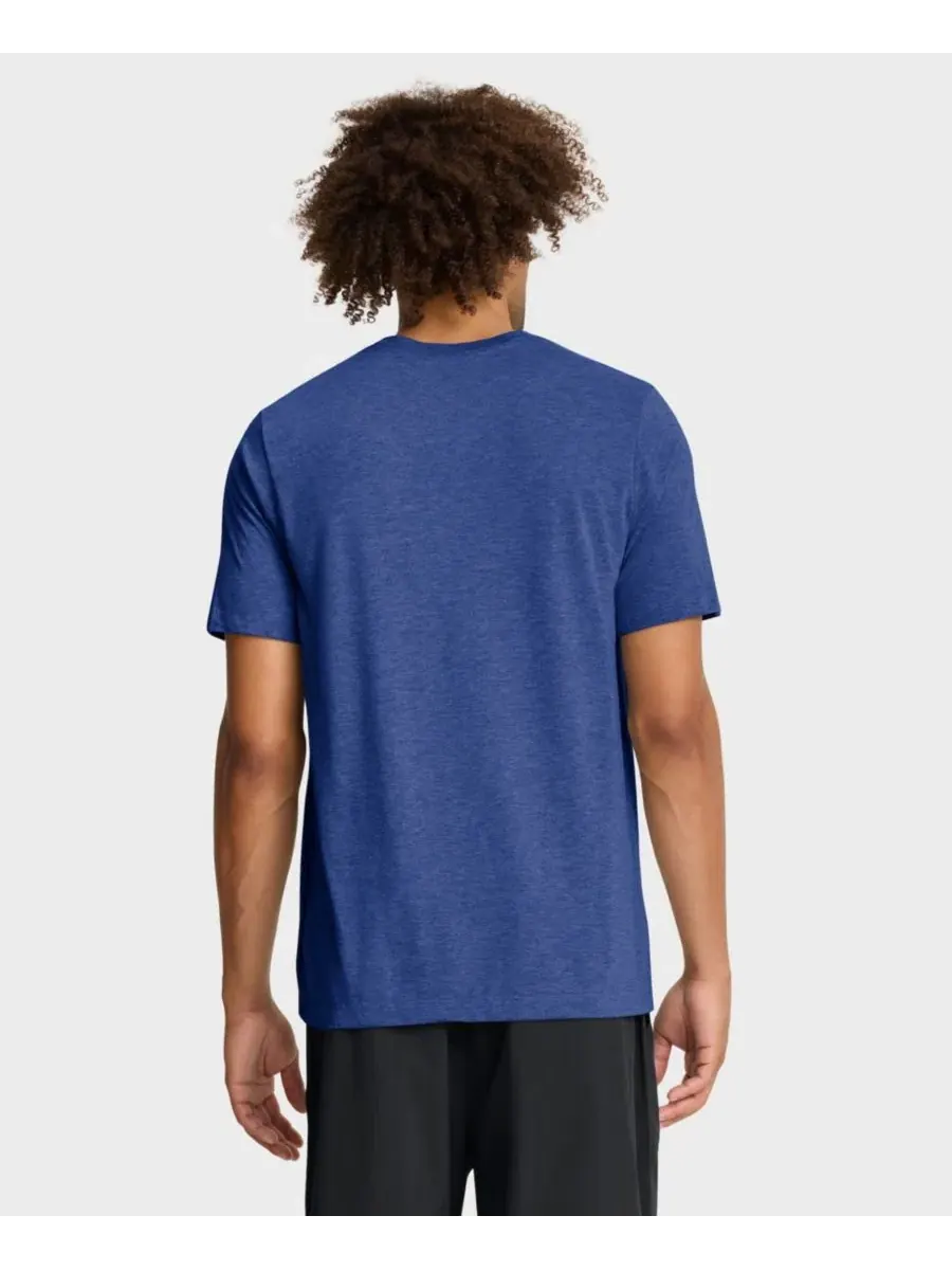 Футболка с длинным рукавом Cooperstown Logo Tri-Blend Nike — изображение 4 из 5, синий