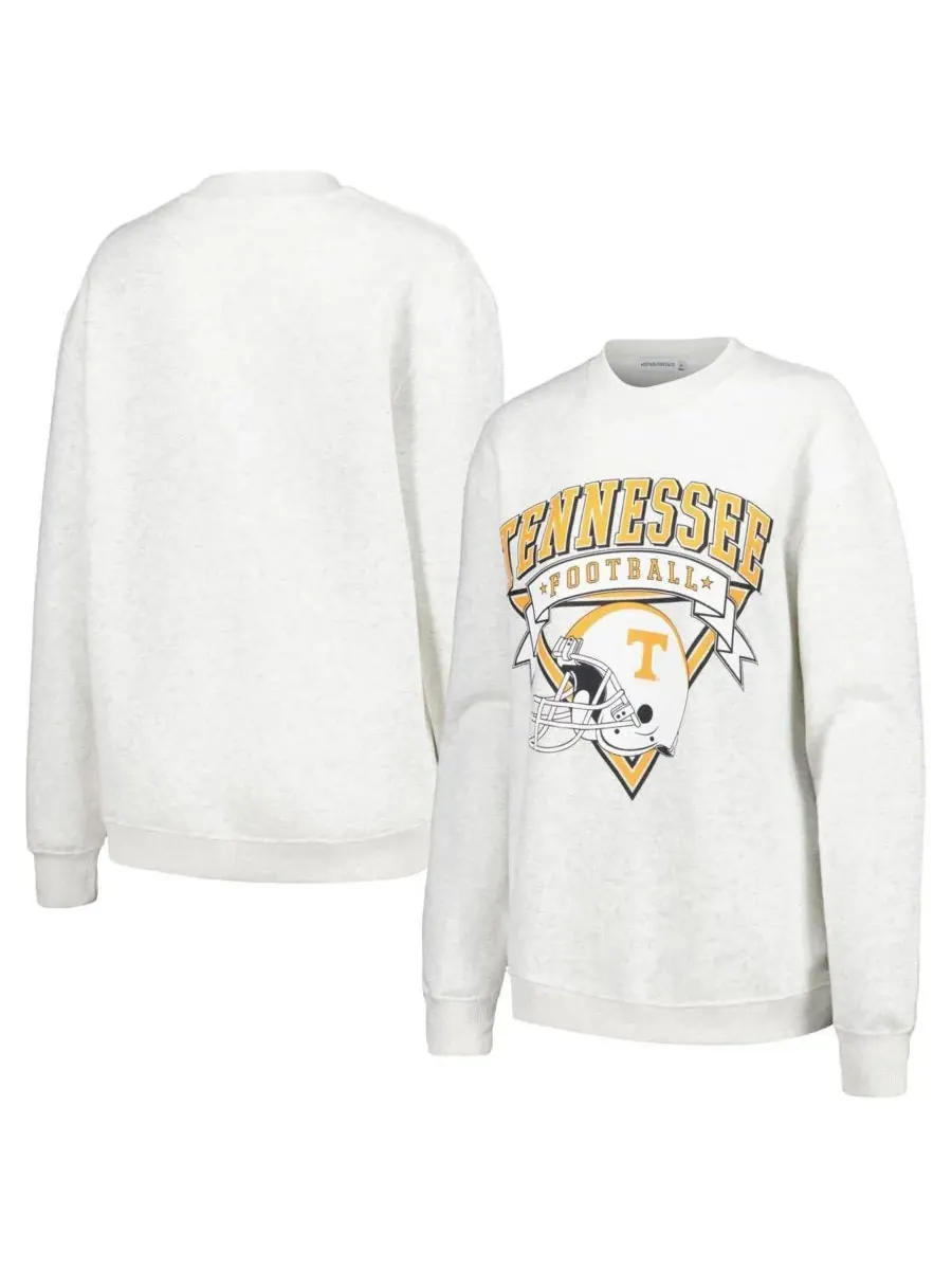 Established & Co. Женская толстовка с логотипом команды Tennessee Volunteers цвета пепельного дерева