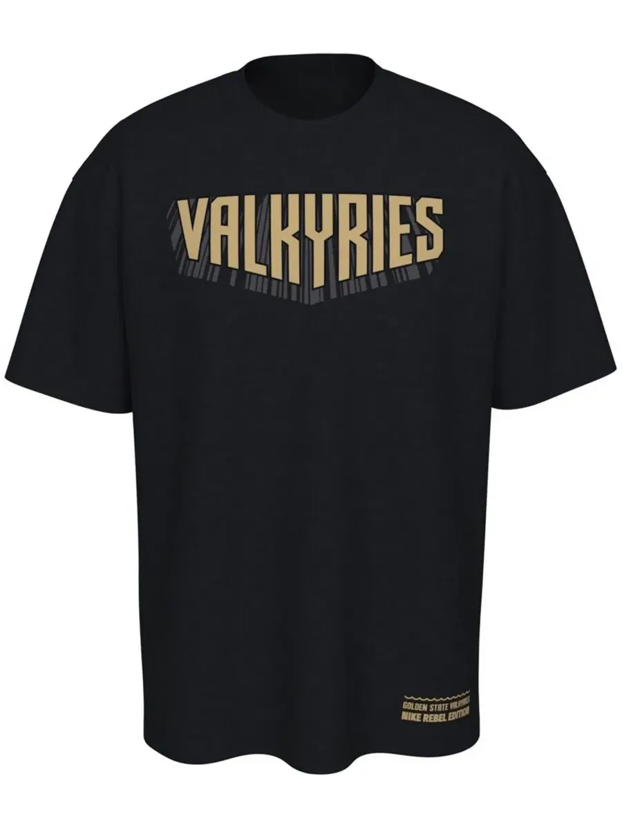 Футболка свободного кроя с принтом Golden State Valkyries Standard Issue Rebel Edition Nike