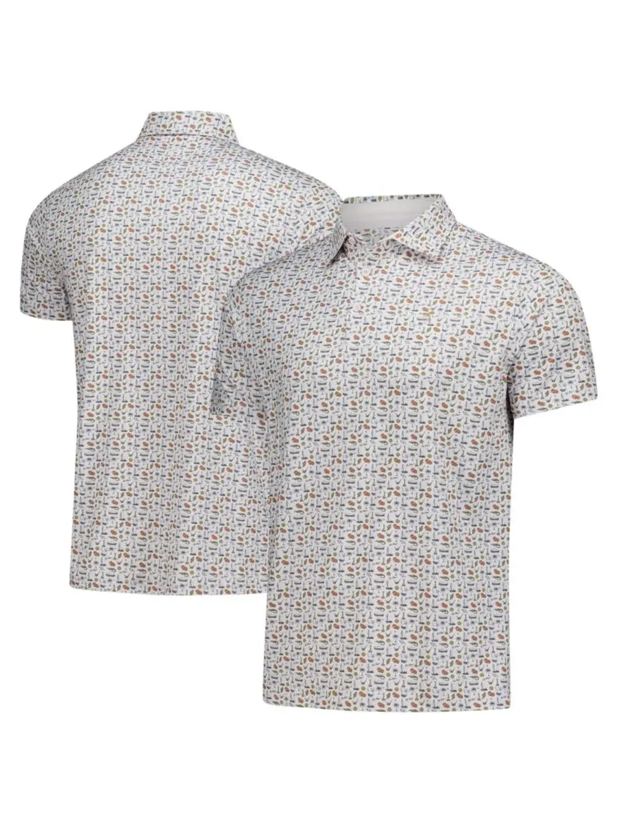 Мужское поло с принтом THE PLAYERS Florida Garb Barstool Golf