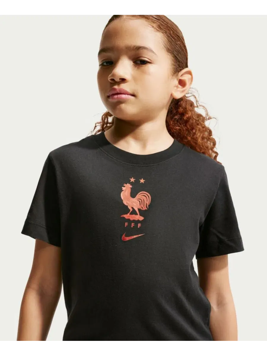 Футболка с принтом France National Team Crest Nike — изображение 4 из 5, черный