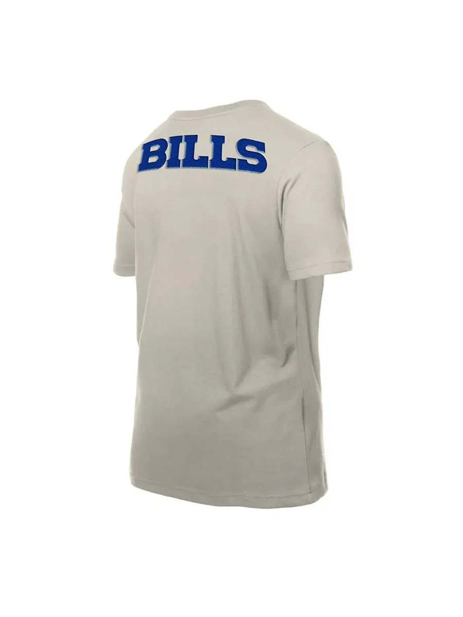 Футболка с эмблемами Buffalo Bills New Era — изображение 3 из 7, светлый бежевый