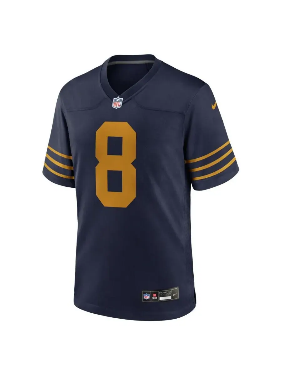 Nike Мужская темно-синяя игровая майка Джоша Джейкобса команды Green Bay Packers, посвященная — изображение 3 из 3