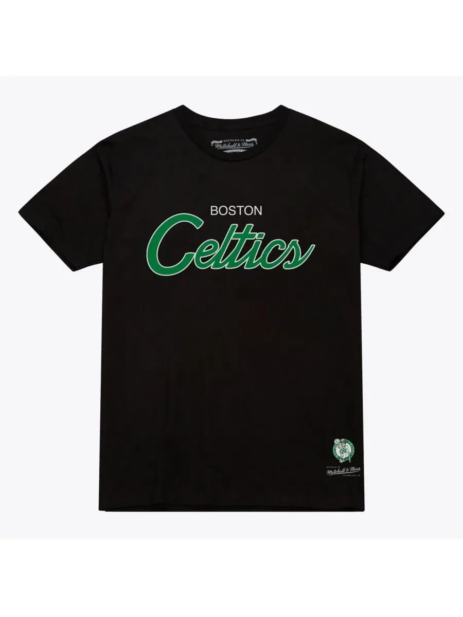 Футболка с принтом Vintage Wordmark Mitchell & Ness