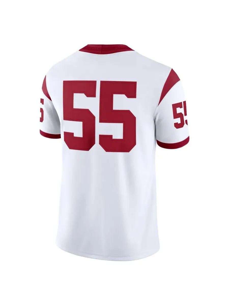 Nike Мужская белая выездная игровая футболка USC Trojans, размер 55 — изображение 3 из 3, белый