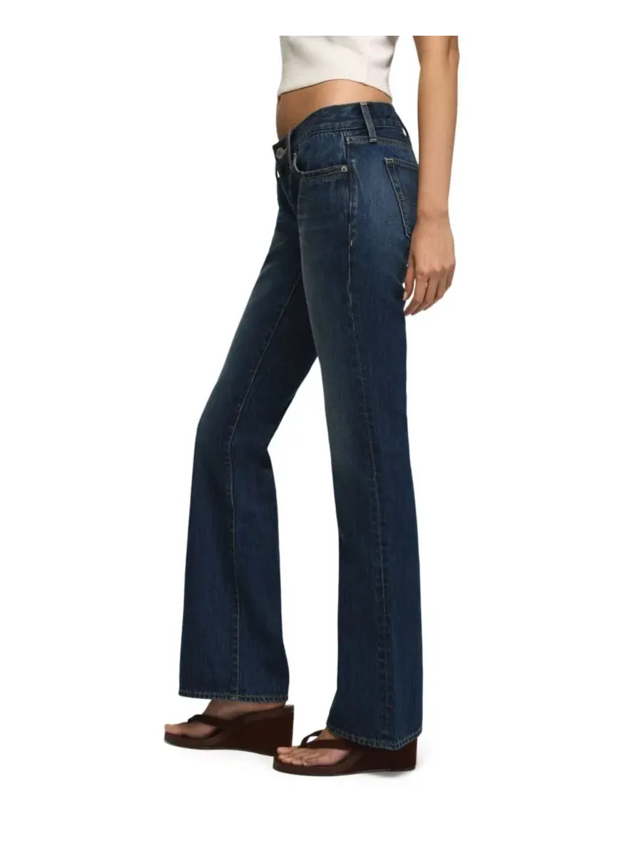 Джинсы-клеш с заниженной посадкой Lil Maggie Ultra Low Rise Flare Jeans Lucky Brand, Here To Stay — изображение 3 из 6