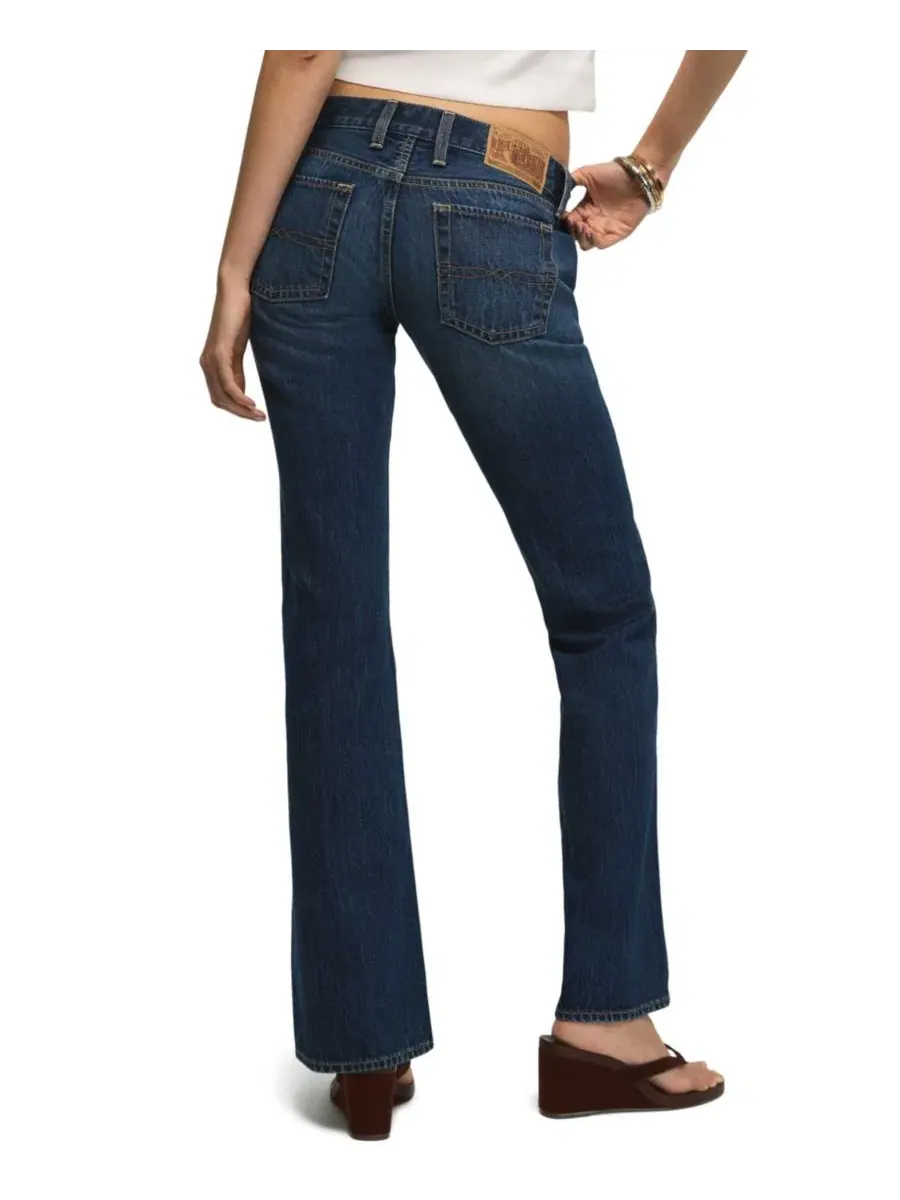 Джинсы-клеш с заниженной посадкой Lil Maggie Ultra Low Rise Flare Jeans Lucky Brand, Here To Stay — изображение 5 из 6