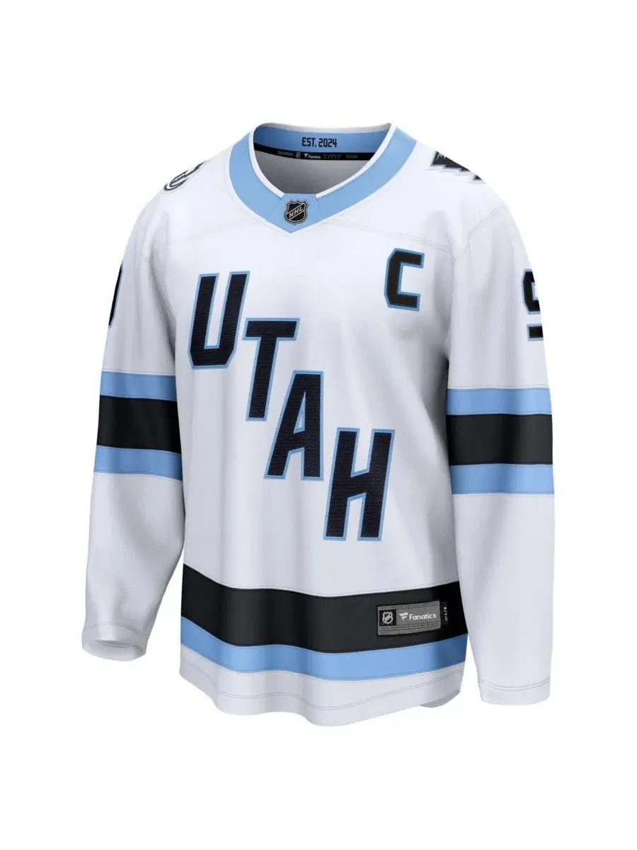 Хоккейный джерси Fanatics Clayton Keller White Utah Mammoth Away Breakaway Player Jersey — изображение 2 из 3, белый