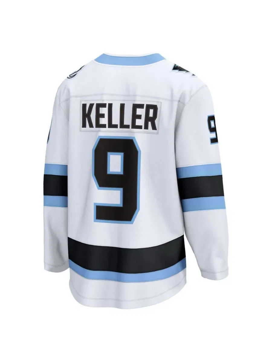 Хоккейный джерси Fanatics Clayton Keller White Utah Mammoth Away Breakaway Player Jersey — изображение 3 из 3, белый
