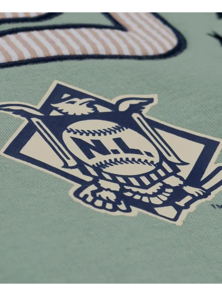 Флисовая толстовка San Diego Padres Yacht Rock Mitchell & Ness — изображение 3 из 5, зеленый