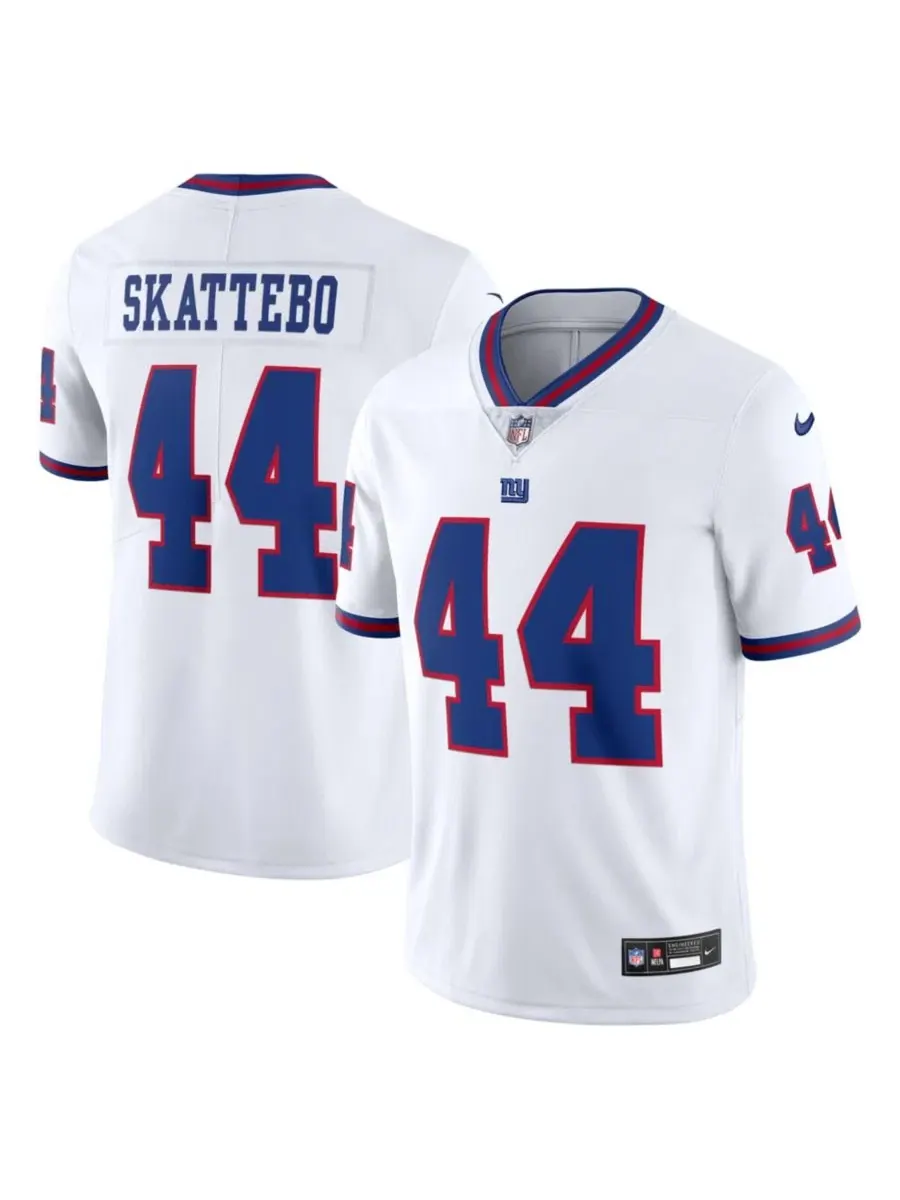 Футболка Nike с моделью Cam Skattebo New York Giants Vapor Untouchable Stitched Limited