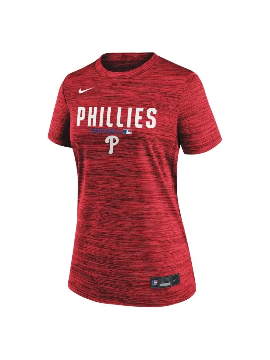 Футболка Dri-FIT с принтом Philadelphia Phillies Nike — изображение 2 из 4, красный