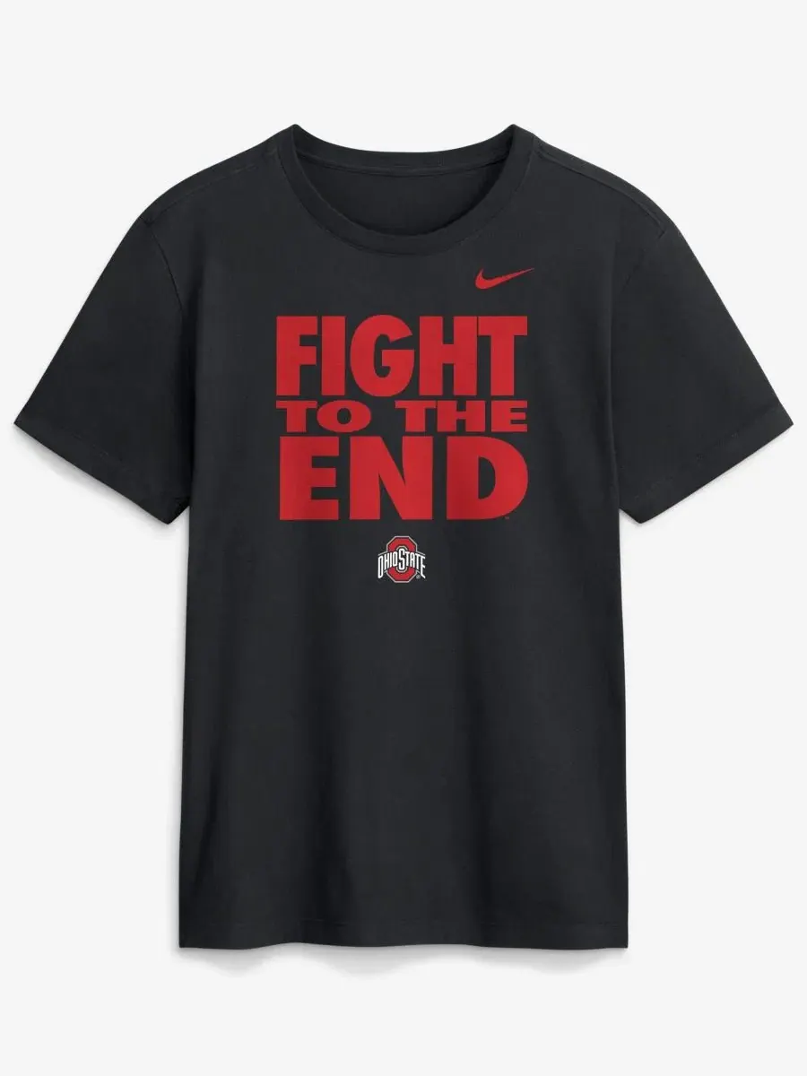 Футболка с длинным рукавом с принтом Ohio State Buckeyes Nike