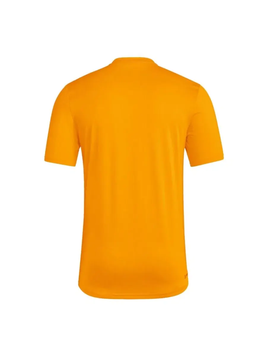 Футболка с принтом Tennessee Volunteers Primary Logo Poly adidas — изображение 3 из 3, оранжевый